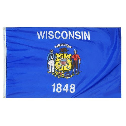 Wisconsin Flag-Assorted Sizes